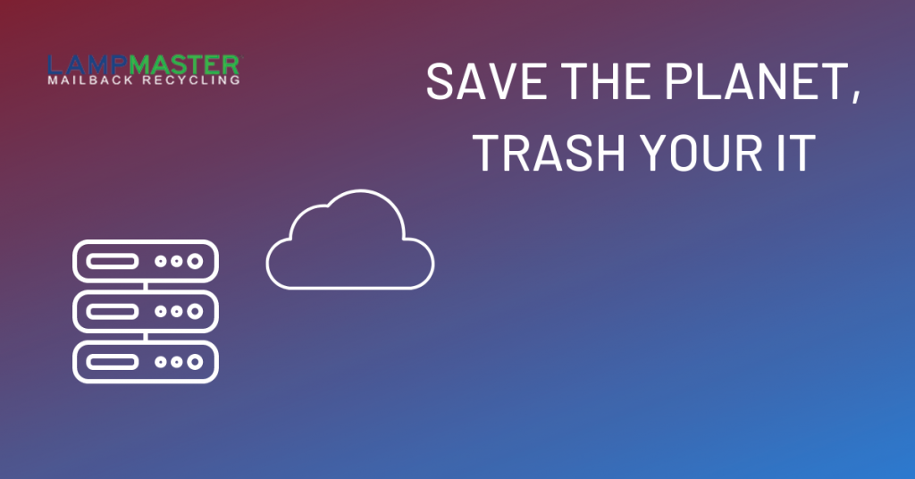 save the planet by recycling old electronics
