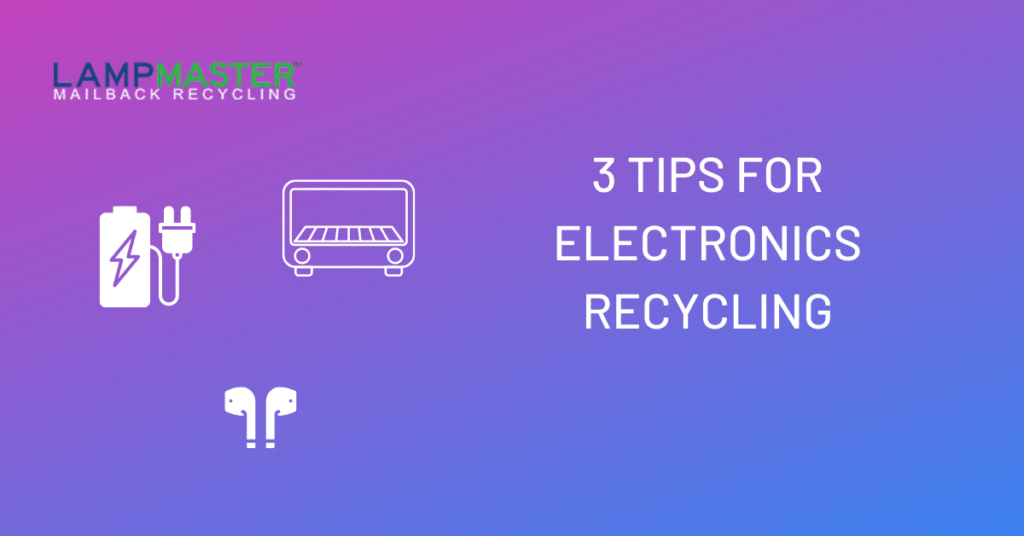 tips for electronics recycling